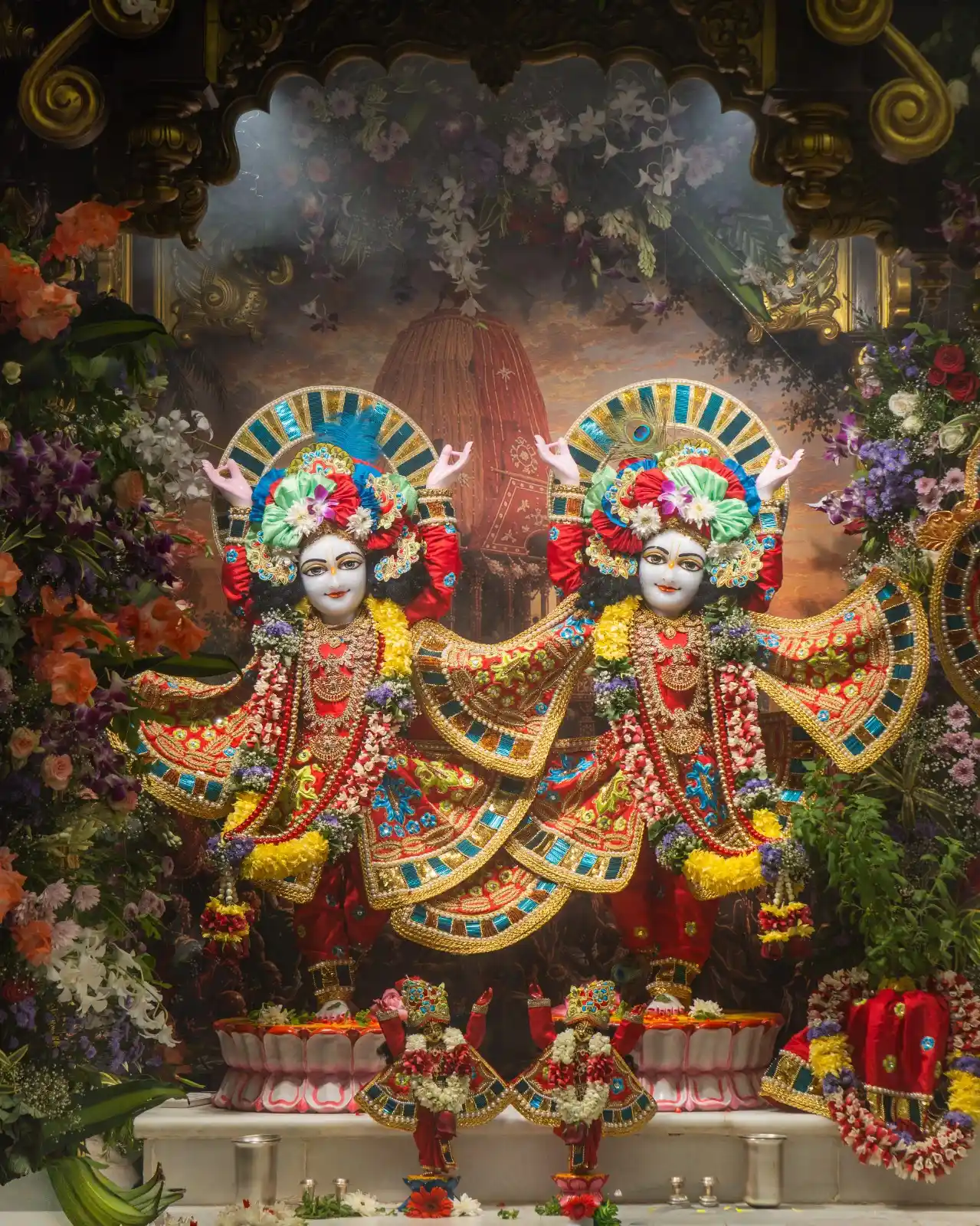 Sri Sri Gaur Nitai at ISKCON Attapur Temple
