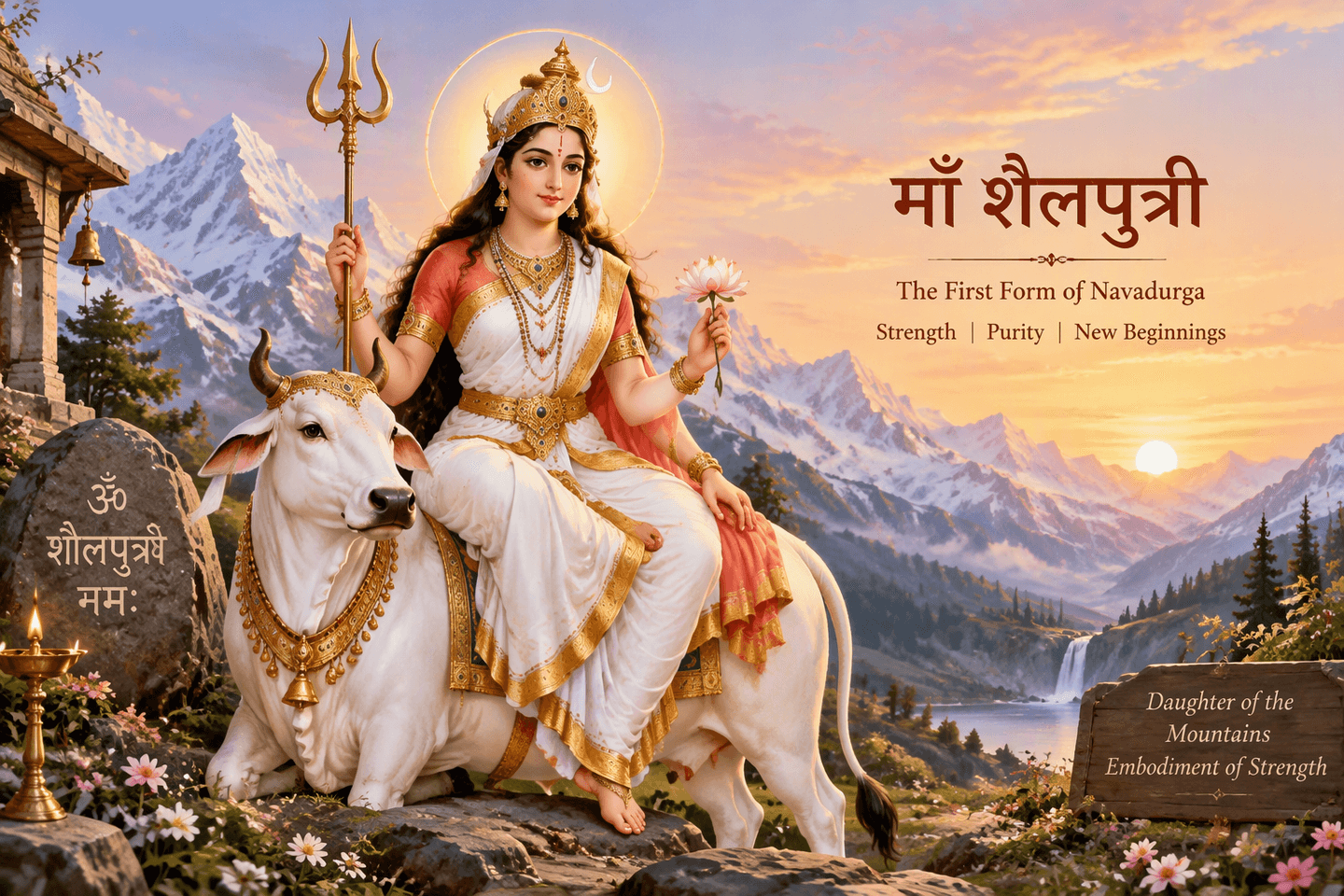 Maa Shailaputri: Navratri Day 1 Story, Puja Vidhi, Mantra and Bhoga
